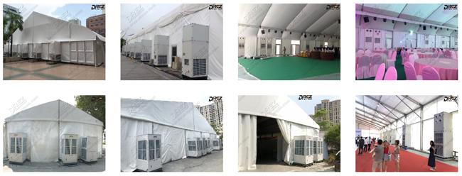 Анти- упакованный корозией кондиционер шатра, система воздушного охлаждения шатра 30 шатров тонны