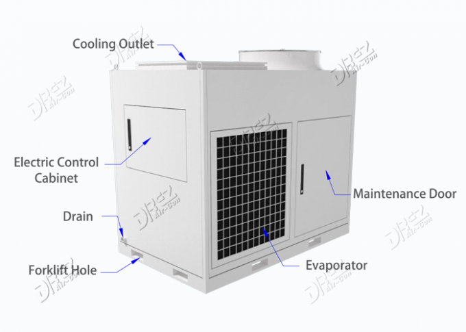 10ХП кондиционер шатра АК Дрез новый упакованный для на открытом воздухе контроля климата