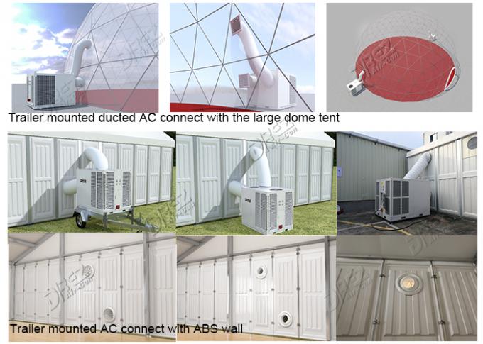 На открытом воздухе трейлер 10ХП установил шатра хранения кондиционера пользу промышленного быструю охлаждая